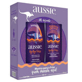 Kit Aussie Bye Bye Frizz Maciez e Brilho Shampoo 180mLE 3 Minutos Milagrosos 236ml