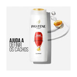 Kit Cabelo Pantene Cachos Hidra-Vitaminados Shampoo Com 350Ml + Condicionador Com 175Ml