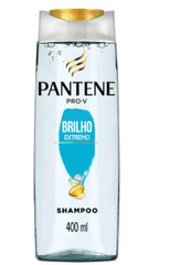 Kit com Shampoo + Condicionador Pantene Brilho Extremo 400 Ml