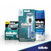 P&G Kit Gillette Mach3  Acqua Grip - 4 Componentes