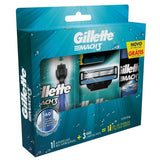 Kit Gillette Mach3  Acqua Grip - 4 Componentes