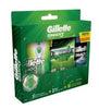 P&G Kit Gillette Mach3 Sensitive  Acqua Grip - 4 Componentes