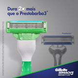 Kit Gillette Mach3 Sensitive  Acqua Grip - 4 Componentes