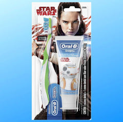 Kit Oral-B Stages Infantil Pasta de Dente + Escova de Dente Star Wars  100 g + 1 Unidde