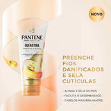 Kit Pantene Pro-V Miracles Shampoo Queratina 300mL+ Condicionador Queratina 150mLPantene