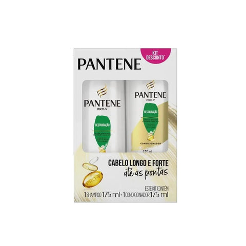 Kit Pantene Pro-V Restauração Shampoo Com 175Ml + Condicionador Com 175Ml