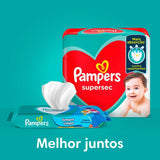 Lenço Umedecido Pampers  Splash  48 Unidades