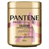 Máscara Hidratante Capilar Pantene Pro-V Miracles Colágeno Hidrata e Resgata 550Ml