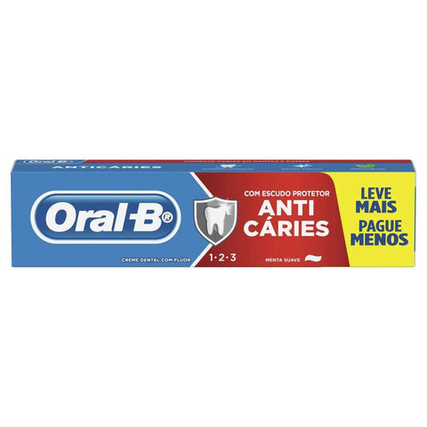 Pasta de Dente Oral-B 123 Anticáries Com 150g