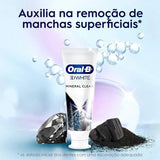 Pasta de Dente Oral-B 3d White Mineral Clean Com Carvão 70g