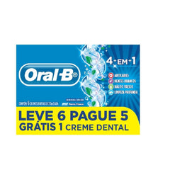 Pasta de Dente Oral-B 4 Em 1  6 x 70 g