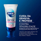 Pasta de Dente Oral-B Gengiva Detox  Sensitive - 102 g