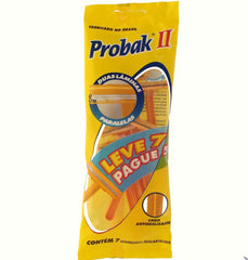Probak Ii Barbeador Descartável Com 7 Unidades