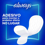 Protetor Diário Always Sensitive Sem Perfume Com 40 Unidades