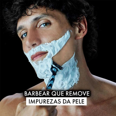 Refil Para Aparelho de Barbear Gillette Mach3 Carbono 2 Cargas