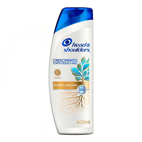 Shampoo Anticaspa Head & Shoulders Crescimento Forte Desde A Raiz 400ml