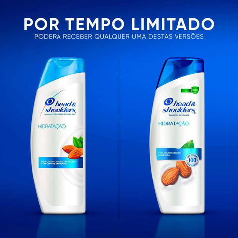 Shampoo Anticaspa Head & Shoulders Hidratação Óleo de Amêndoas 200ml