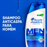Shampoo Anticaspa Head & Shoulders Men 3 Em 1 Cuidados Com A Raiz 200ml