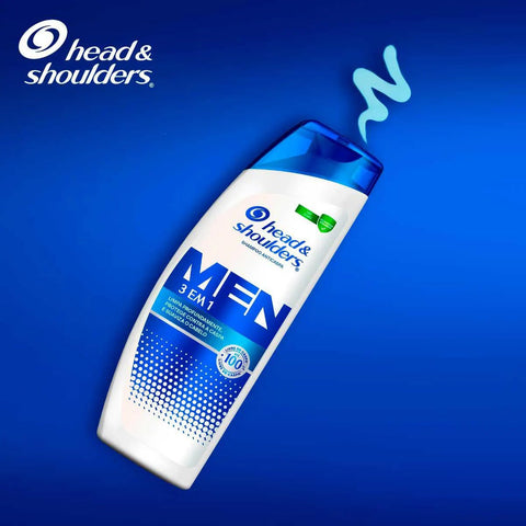 Shampoo Anticaspa Head & Shoulders Men 3 Em 1 Cuidados Com A Raiz 200ml