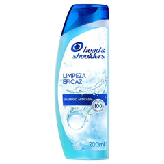 Shampoo Anticaspa Head & Shoulders Men Limpeza Eficaz 200ml