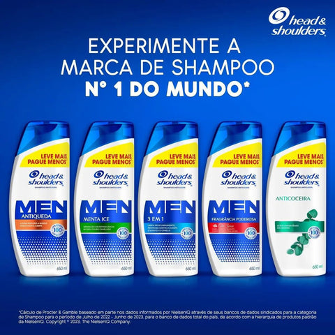 Shampoo Head & Shoulders Anticaspa Antiqueda 650ml