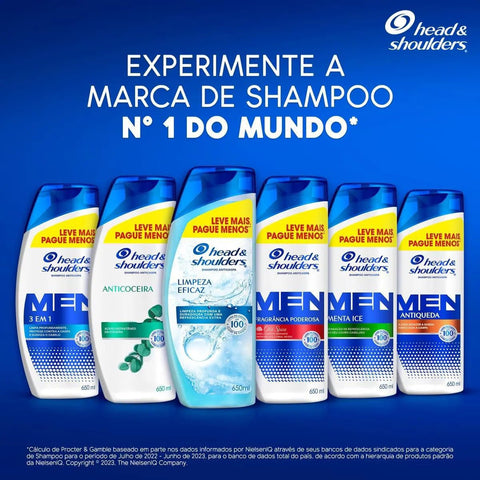 Shampoo Head & Shoulders Limpeza Eficaz 650ml