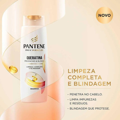 Shampoo Pantene Pro-V Miracles Queratina 300ml