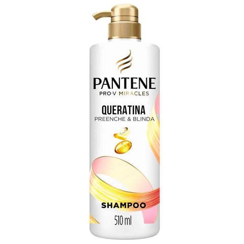 Shampoo Pantene Pro-V Miracles Queratina Preenche & Blinda 510ml