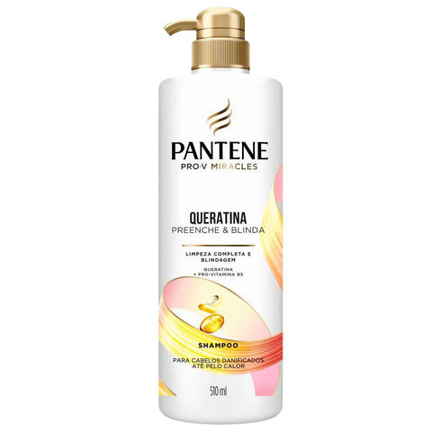 Shampoo Pantene Pro-V Miracles Queratina Preenche & Blinda 510ml