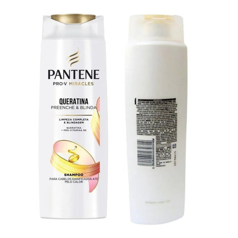 Shampoo Pantene Pro-V Queratina Preenche e Blinda 175ml