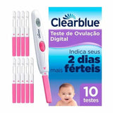 Teste de Ovulação Clearblue Digital 10 Unidades