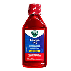Xarope 44E  1,30mg/mL + 13,30mg/mL - 240 mL - Xarope