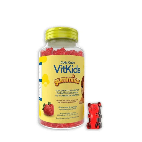 Colic Calm Vitkids  Morango - 60 Unidades - Gomas