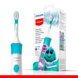 Escova de Dente Elétrica Kids Philips Colgate Sonicpro 3+ Anos, Recarregável, Bivolt