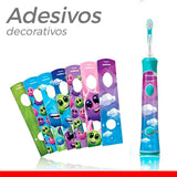 Escova de Dente Elétrica Kids Philips Colgate Sonicpro 3+ Anos, Recarregável, Bivolt