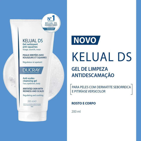 Gel de Limpeza Anti-Descamação Kelual Ds 200g