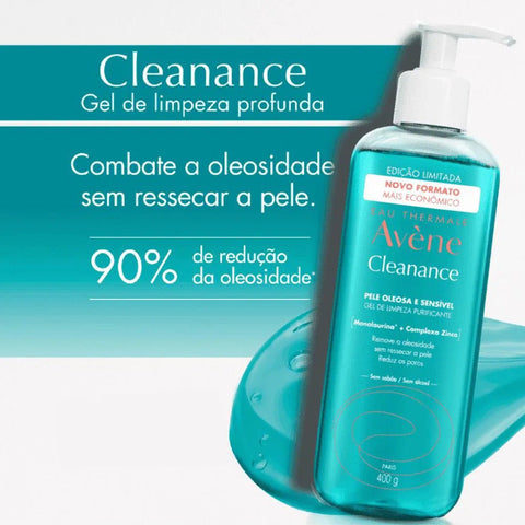 Gel de Limpeza Avène Cleanance  Regular - 400 g