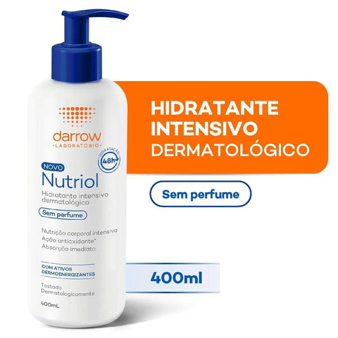 Loção Hidradante Nutriol Sem Perfume Frasco 400 Ml