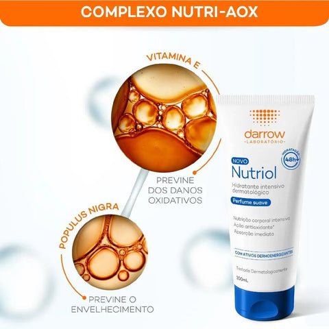 Nutriol Darrow Loção Hidratante Com Perfume Suave 200Ml