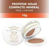 Protetor Solar Avène Compacto  Cor Dourado - FPS 50 - 10 g