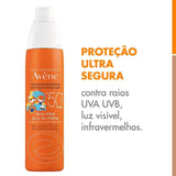 Protetor Solar Avène Infantil  FPS 50 - 200 mL