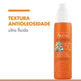 Protetor Solar Avène Infantil  FPS 50 - 200 mL