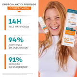 Protetor Solar Facial Actine Fluido  Sem Cor - FPS 60 - 40 g