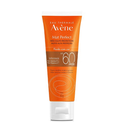 Protetor Solar Facial Avène Mat Perfect Fluido Antiacne  Sem Cor - FPS 60 - 40 g