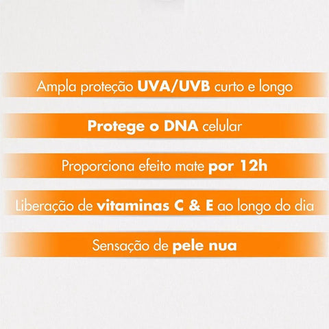Protetor Solar Facial Avène Mat Perfect  Sem Cor - FPS 30 - 40 g