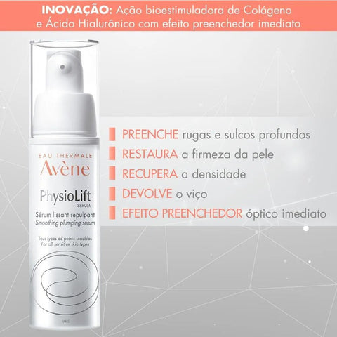 Reparador Facial Avène Physiolift  30 mL - Serum