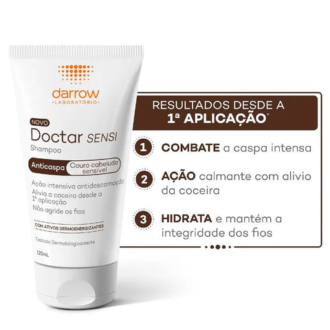 Shampoo Anticaspa Darrow Doctar Sensi 120Ml