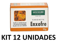 Pacote de Sabonete Granado Enxofre - 12 x 90g