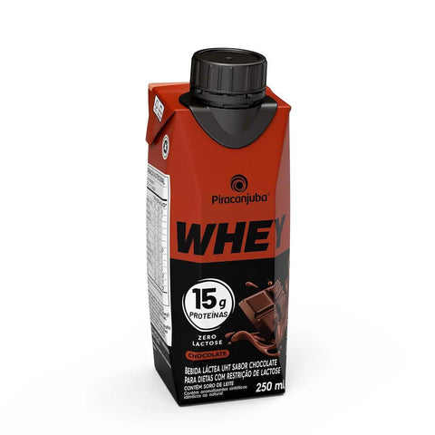 Piracanjuba Whey Zero Lactose Chocolate 250ml