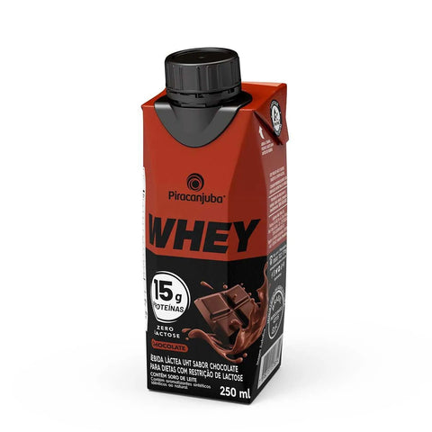 Piracanjuba Whey Zero Lactose Chocolate 250ml
